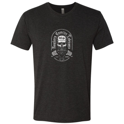 SCL Skull Next Level TriBlend T-Shirt